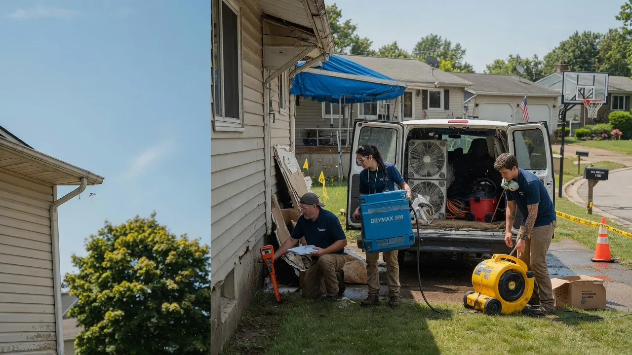 Ceiling Leak Cleanup in Mauckport, IN near me